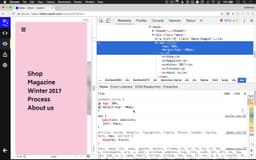 Vertically aligning navigation using transforms
