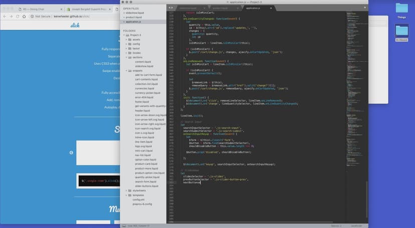 Hooking up Slideshows