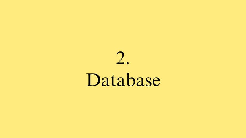 We start the backend section of this chapter with a blank page! But where do we begin? What do we need to decide upon at this point?