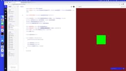 Setting a background and geometry