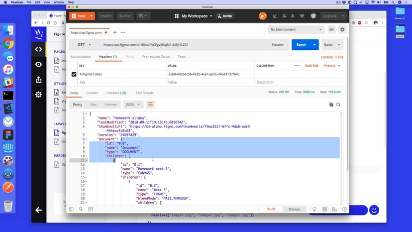 Getting frame ids from Figma