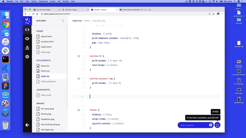 Grouping text content