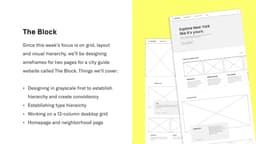 Week 2 Overview and Project