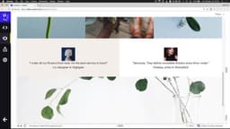 Styling up quotes sections