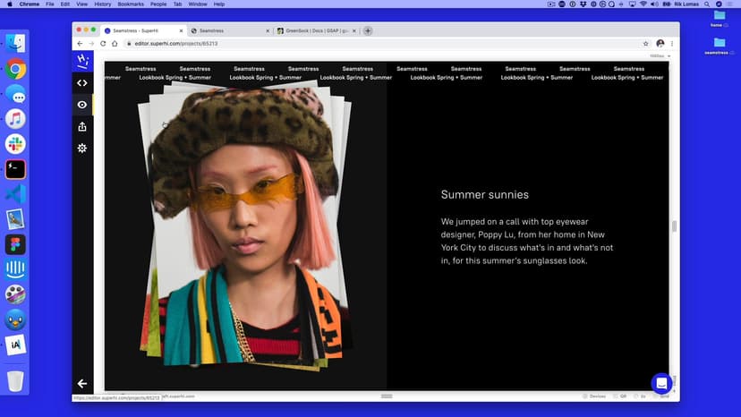 Creating a timeline for next slides