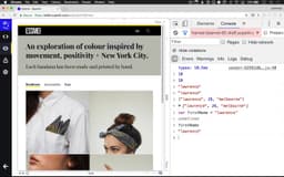 Using the Chrome Javascript console