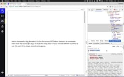 Setting up our full width and height section styles