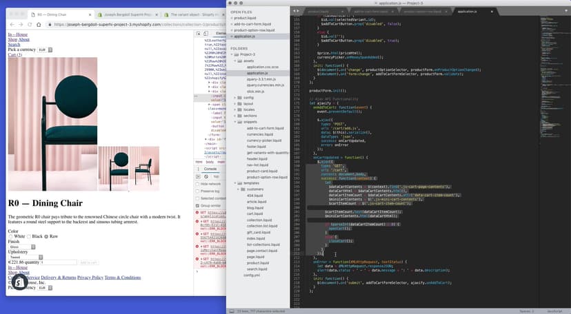 Hooking up the form to the Ajax API